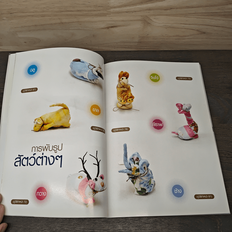 การพับผ้าเช็ดหน้า - อุทัยวรรณ พึ่งเงิน