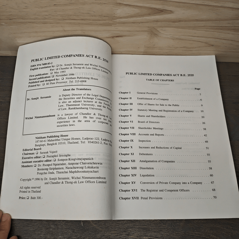 พระราชบัญญัติบริษัทมหาชนจำกัด พ.ศ.2535