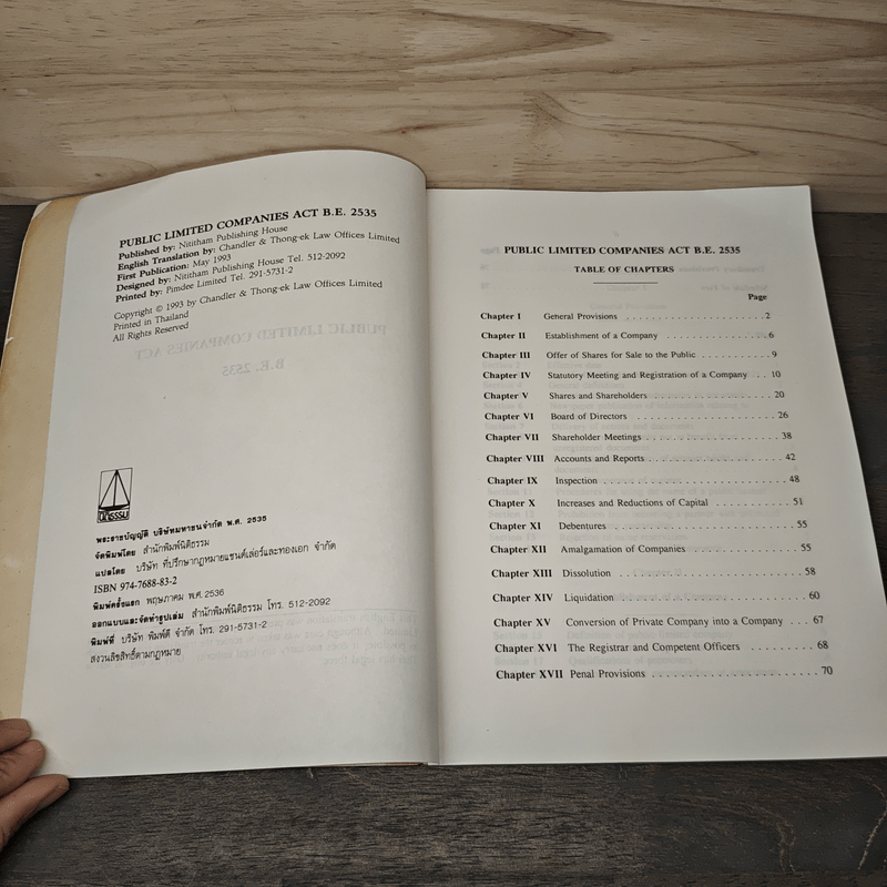 พระราชบัญญัติบริษัทมหาชนจำกัด พ.ศ.2535