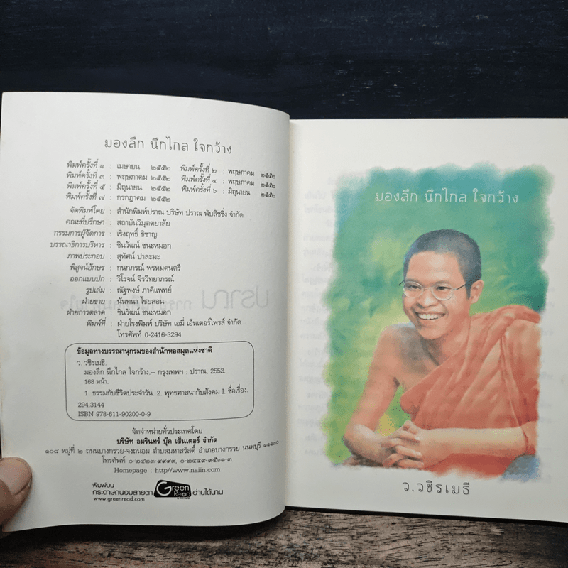 มองลึก นึกไกล ใจกว้าง - ว.วชิรเมธี