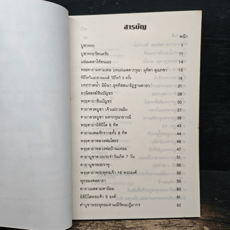 พระพุทธโสธร วัดโสธร จังหวัดฉะเชิงเทรา หนังสือสวดมนต์