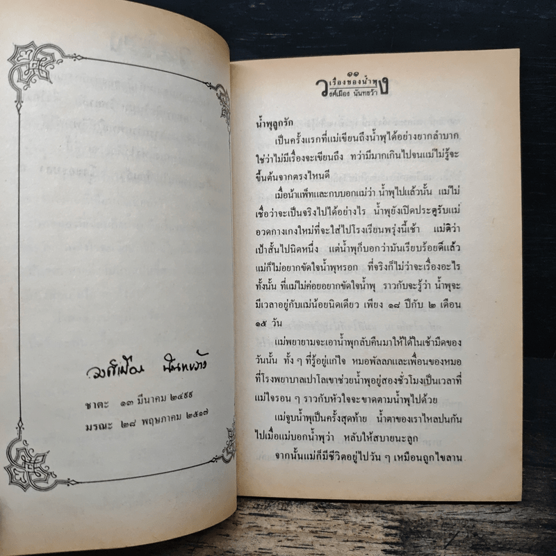 เรื่องของน้ำพุ - วงศ์เมือง นันทขว้าง