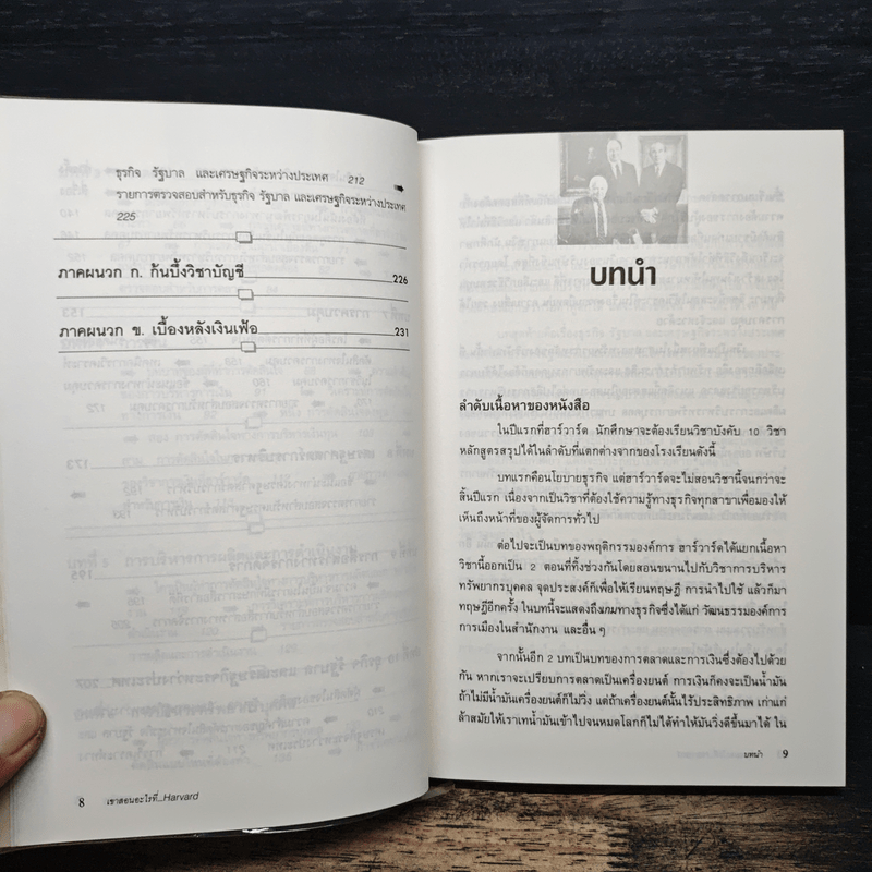 เขาสอนอะไรที่ Harvard Business School