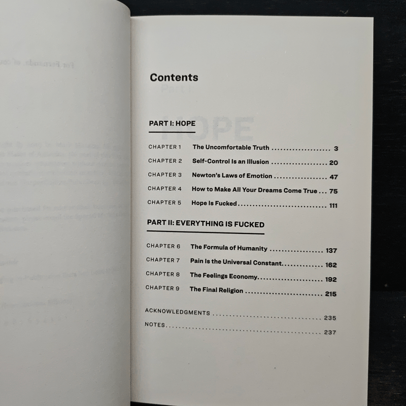 Every Thing is Fucked - Mark Manson