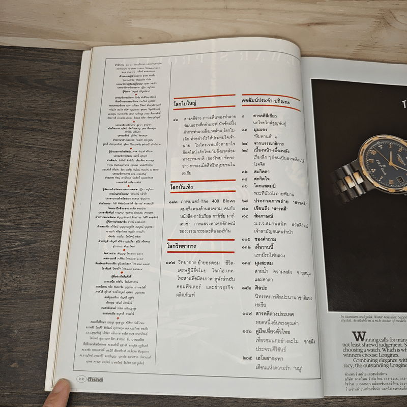 Feature Magazine สารคดี ฉบับที่ 72 ปีที 6 ก.พ.2534