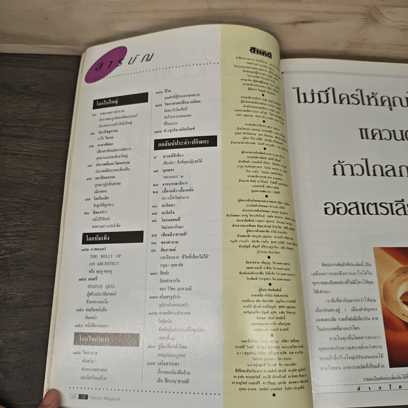 Feature Magazine สารคดี ฉบับที่ 84 ปีที่ 7 ก.พ.2535