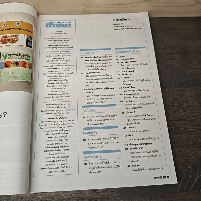 Feature Magazine สารคดี ฉบับที่ 39 ปีที่ 4 พ.ค.2531