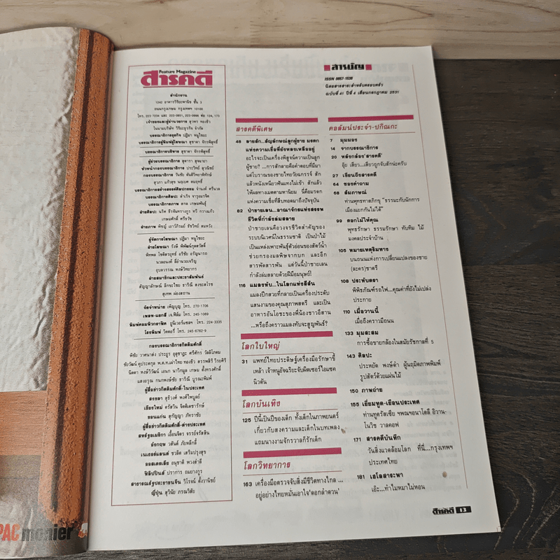 Feature Magazine สารคดี ฉบับที่ 41 ก.ค.2531