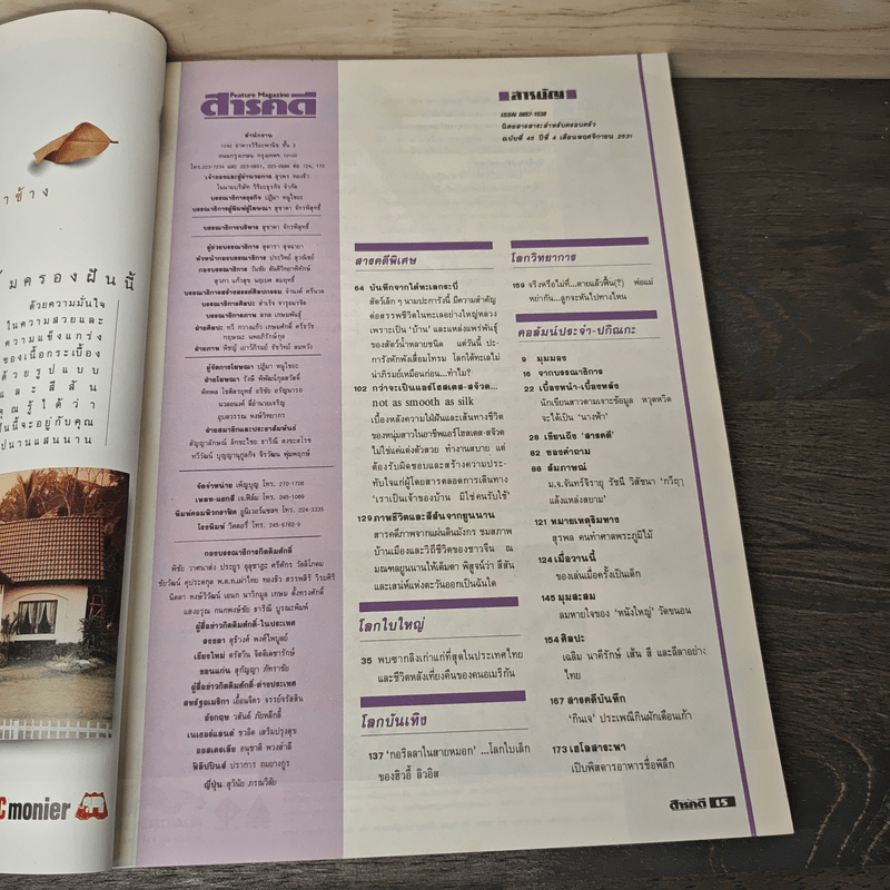 Feature Magazine สารคดี ฉบับที่ 45 พ.ย.2531