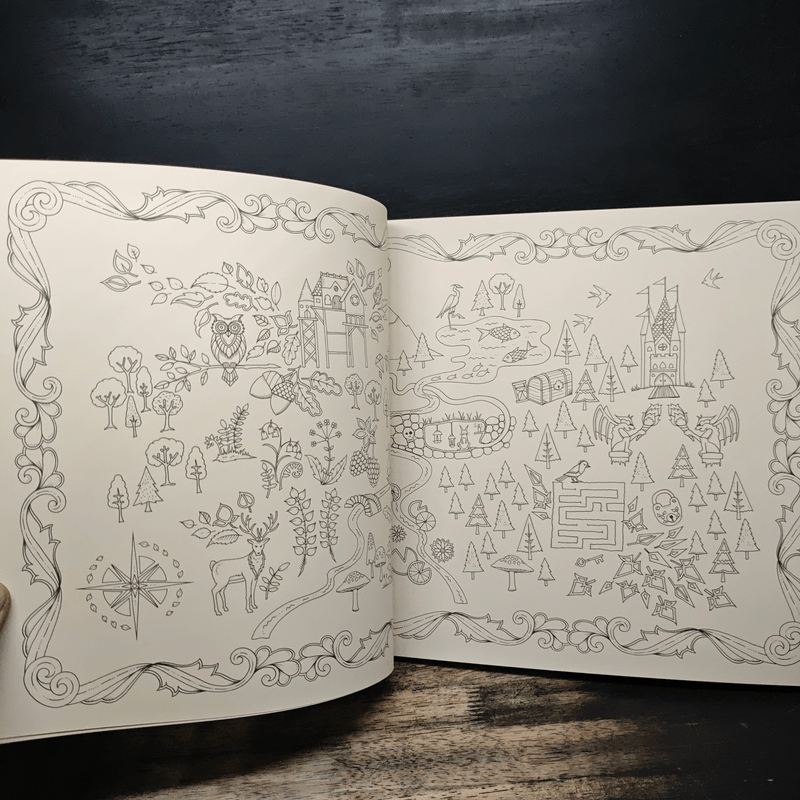 ป่าต้องมนต์ Enchanted Forest - Johanna Basford, เอื้อยจิตร