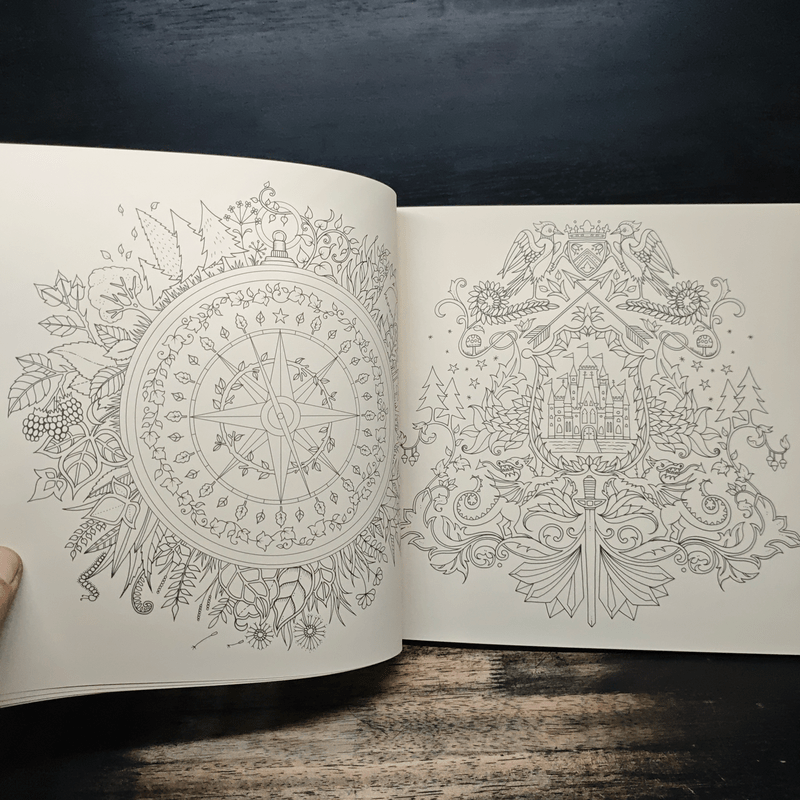 ป่าต้องมนต์ Enchanted Forest - Johanna Basford, เอื้อยจิตร