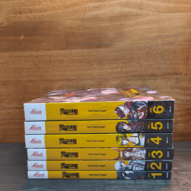 รหัสพันธุ์ลับ Rabbit Saga ll 6 เล่มจบ - Red Rose Sugar
