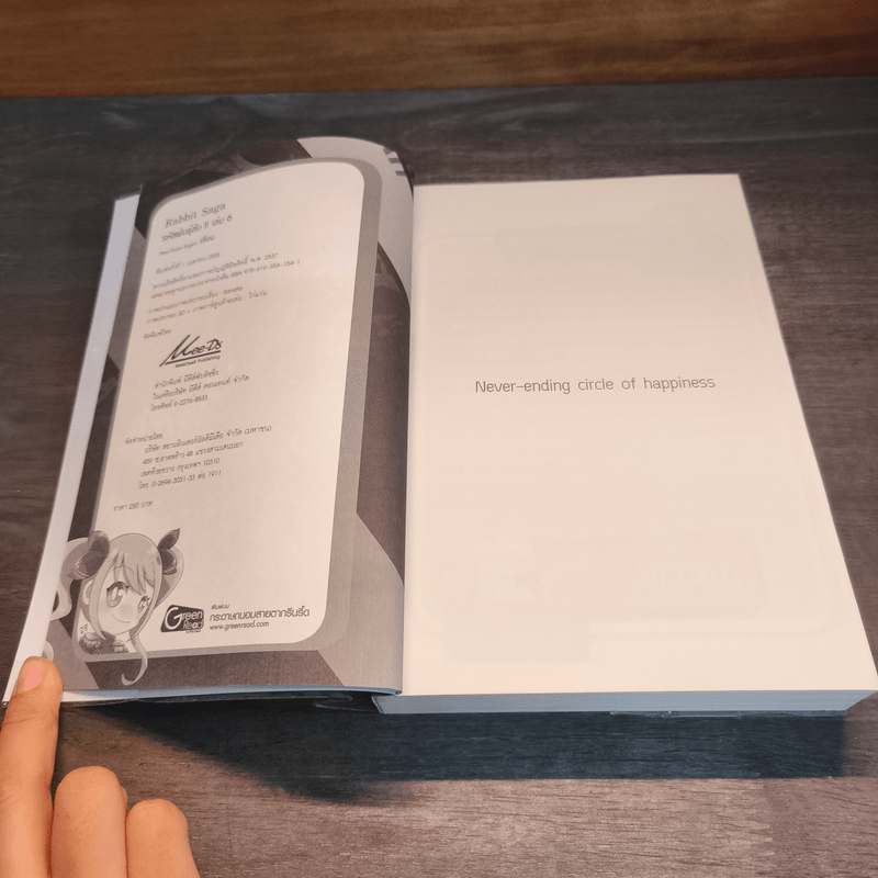 รหัสพันธุ์ลับ Rabbit Saga ll 6 เล่มจบ - Red Rose Sugar