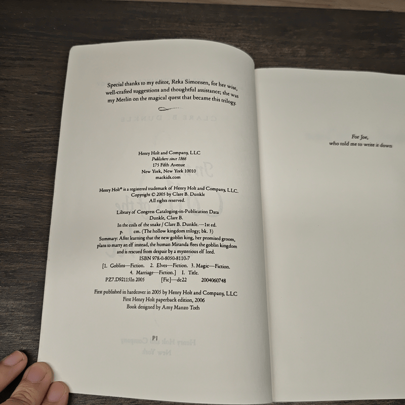 In The Coils of the Snake - Clare B.Dunkle