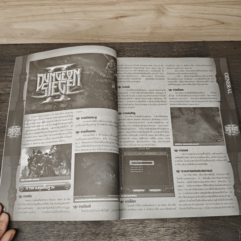 คู่มือเกม Dungeon Siege
