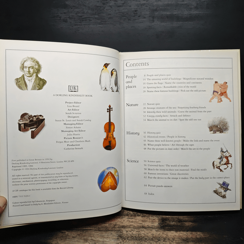 The Dorling Kindersley: Question And Answer Quiz Book - Anne Kramer, Theodore Rowland-Entwistle