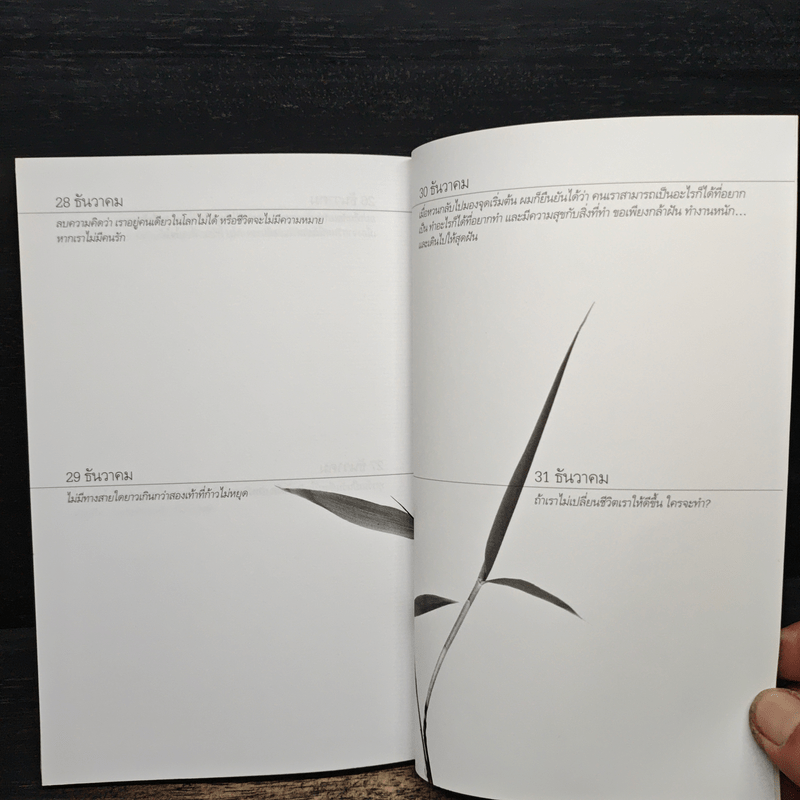 วันเปลี่ยนชีวิต สมุดบันทึกการใช้ชีวิตอีก 365 วัน - วินทร์ เลียววาริณ