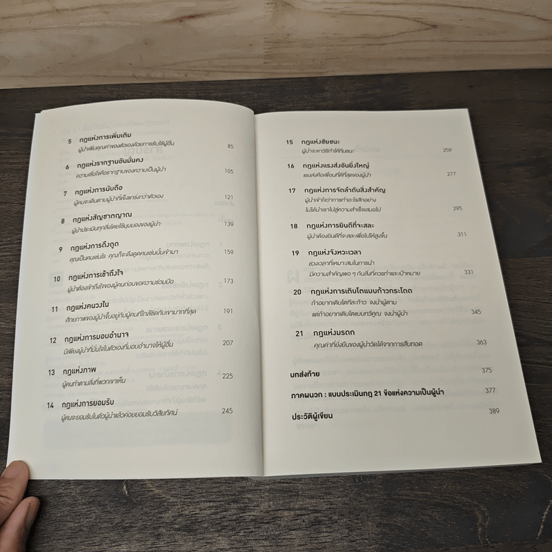 The 21 irrefutable laws of leadership กฎ 21 ข้อที่ไม่มีผู้นำคนไหนปฏิเสธได้ - John C. Maxwell