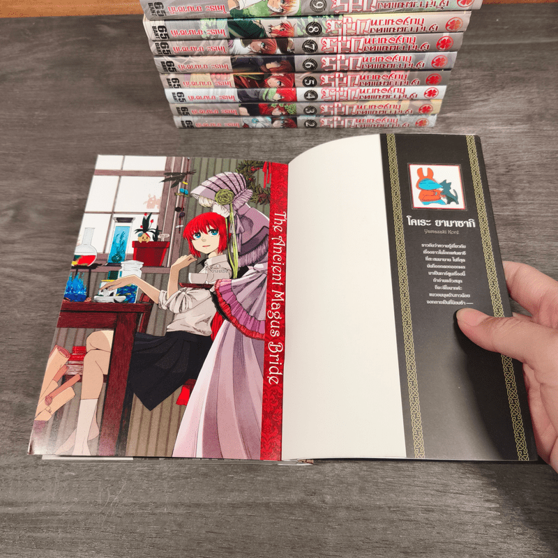 เจ้าสาวผมแดงกับจอมเวทอสูร เล่ม 1-9 - Yamazaki Kore