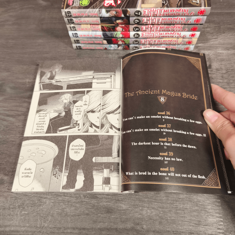 เจ้าสาวผมแดงกับจอมเวทอสูร เล่ม 1-9 - Yamazaki Kore