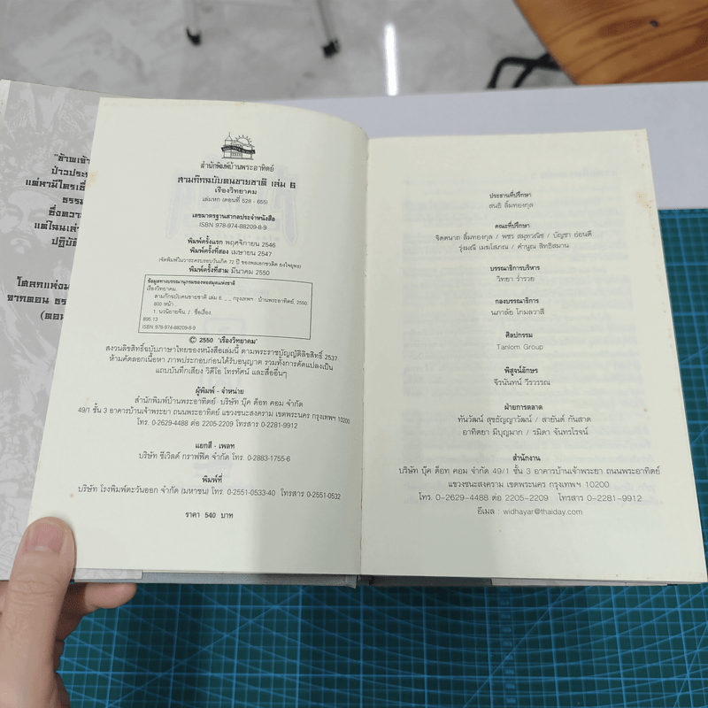 Box Set สามก๊กฉบับคนขายชาติ 6 เล่ม - เรืองวิทยาคม