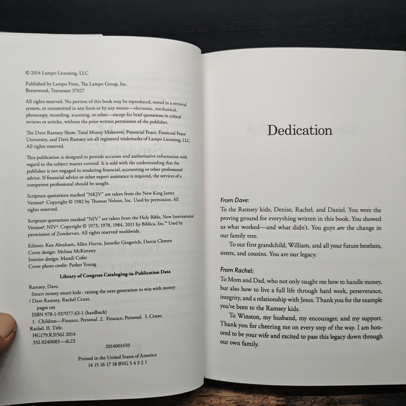 Smart Money Smart Kids: Raising The Next Generation to Win with Money - Dave Ramsey, Rachel Cruze