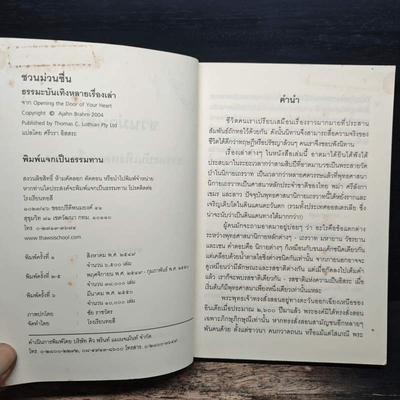 ชวนม่วนชื่น ธรรมะบันเทิงหลายเรื่องเล่า - พระอาจารย์พรหม