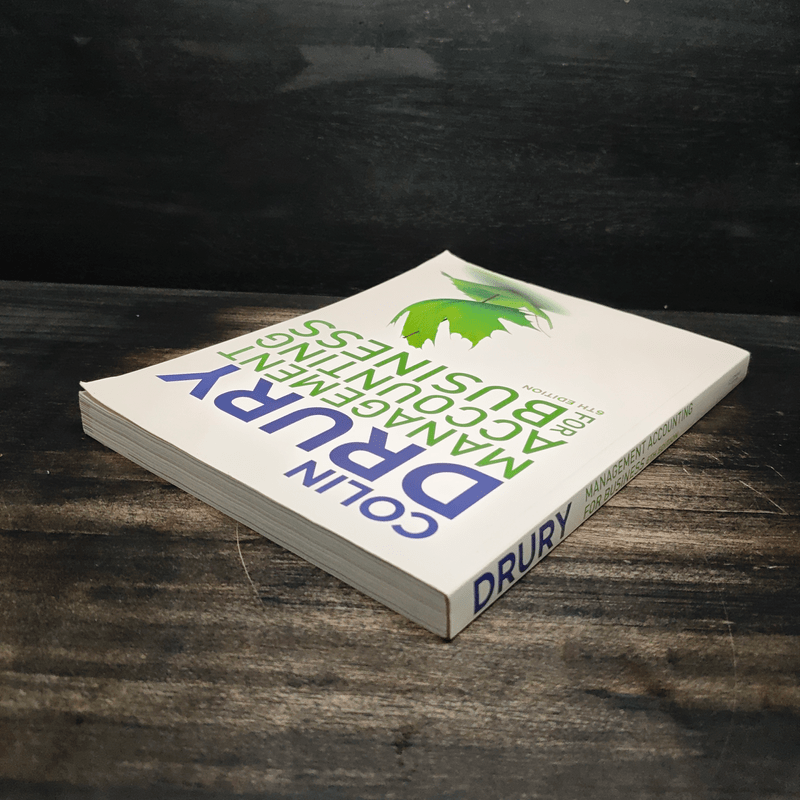 Colin Drury Management Accounting For Business - GTH EDITION