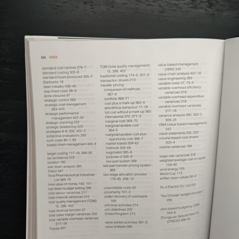 Colin Drury Management Accounting For Business - GTH EDITION