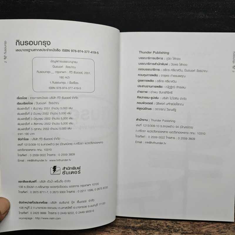 กินรอบกรุง อร่อยง่ายจ่ายไม่แพง เล่ม 1-2 - พิธีกรจากรายการสะบัดช่อ