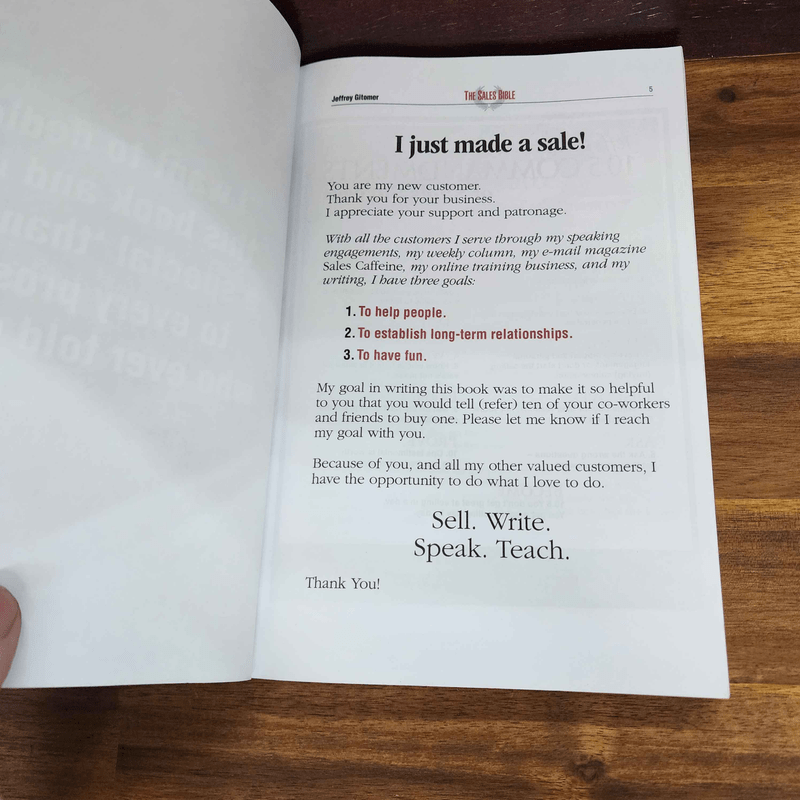 Sales Bible The Ultimate Sales Resource - Jeffrey Gitomer