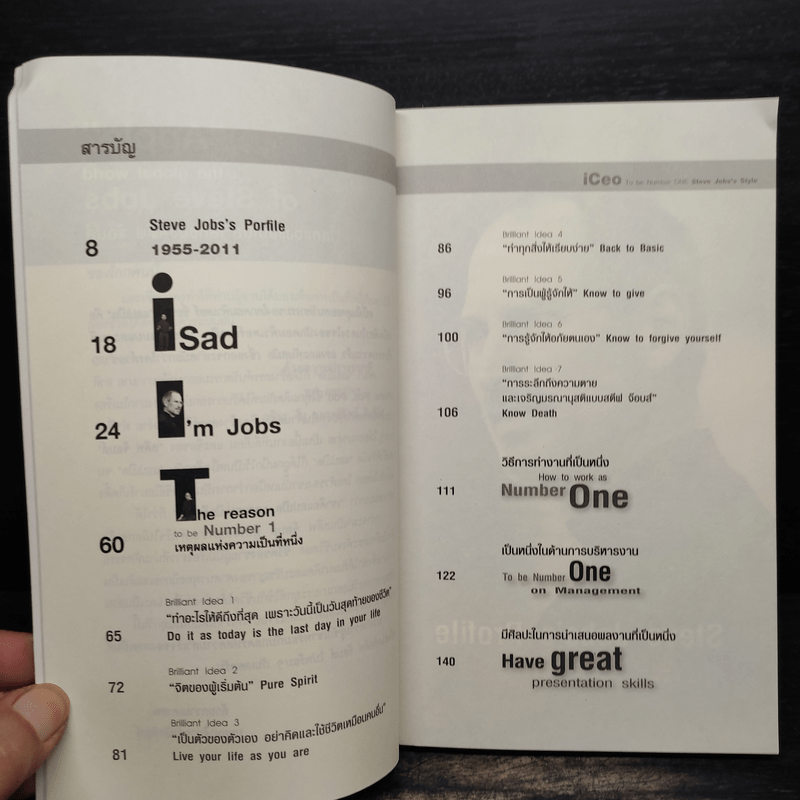 Iceo เป็นที่หนึ่งไม่เหมือนใครสไตล์ สตีฟ จ๊อบส์