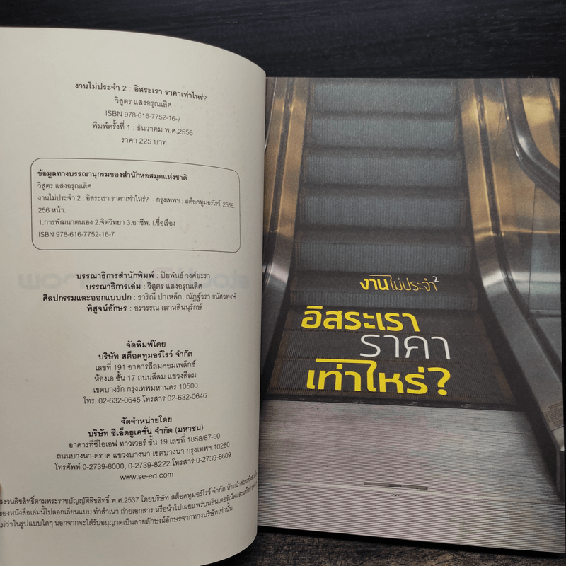 งานไม่ประจำ 2 อิสระเราราคาเท่าไหร่? - วิสูตร แสงอรุณเลิศ