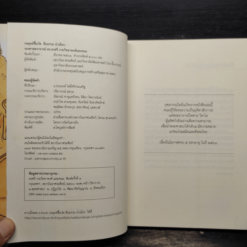 กลยุทธ์ ฟื้นวัด คืนธรรม นำเมือง - อรศรี งามวิทยาพงศ์และคณะ