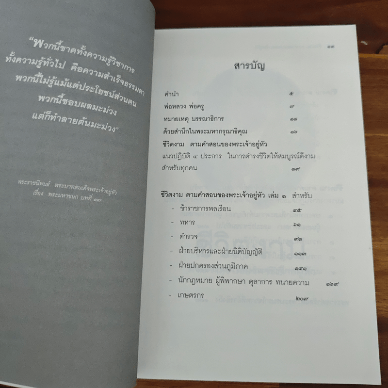 ชีวิตงาม ตามคำสอนของพระเจ้าอยู่หัว