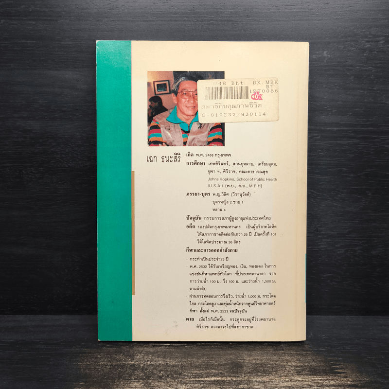 สมาธิกับคุณภาพชีวิต - เฉก ธนะสิริ