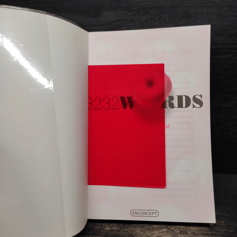 3232 Words เรียนศัพท์จากประโยค เชื่อมโยงความจำ ท่องคำศัพท์อย่างเป็นระบบ - อ้อย เปรมพูลสวัสดิ์, นัทรีย์ โพธิ์ทอง