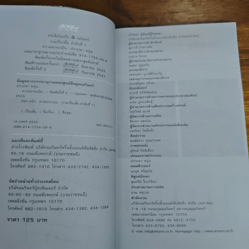 ความน่าจะเป็น - ปราบดา หยุ่น