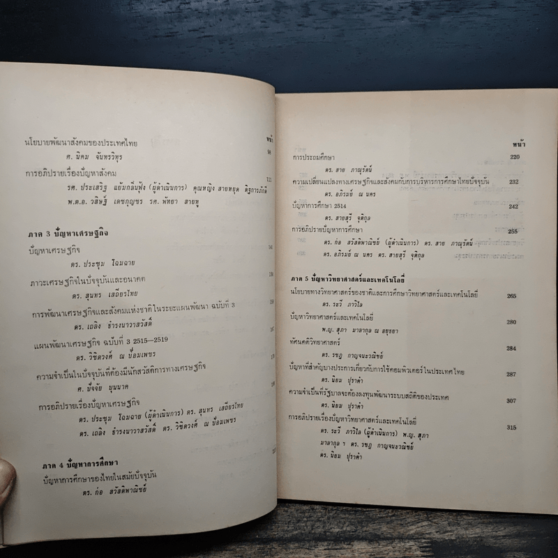 ปัจจุบันและอนาคตของสังคมไทย