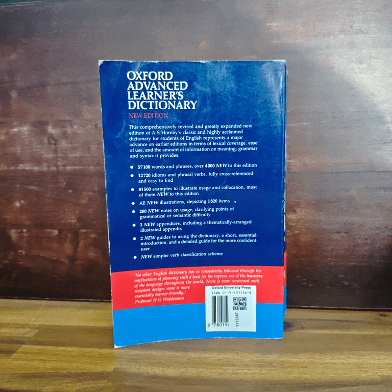 Oxford Advanced Learner's Dictionary