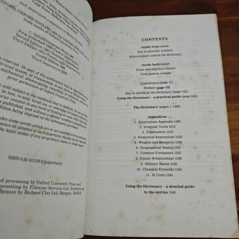 Oxford Advanced Learner's Dictionary