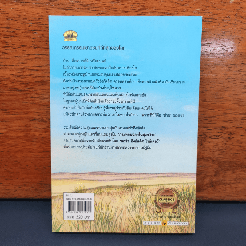 กระท่อมน้อยในทุ่งกว้าง Little House On The Prairie - Laura Ingalls Wilder (ลอร่า อิงกัลล์ส ไวล์เดอร์), ชลลดา ไพบูลย์สิน