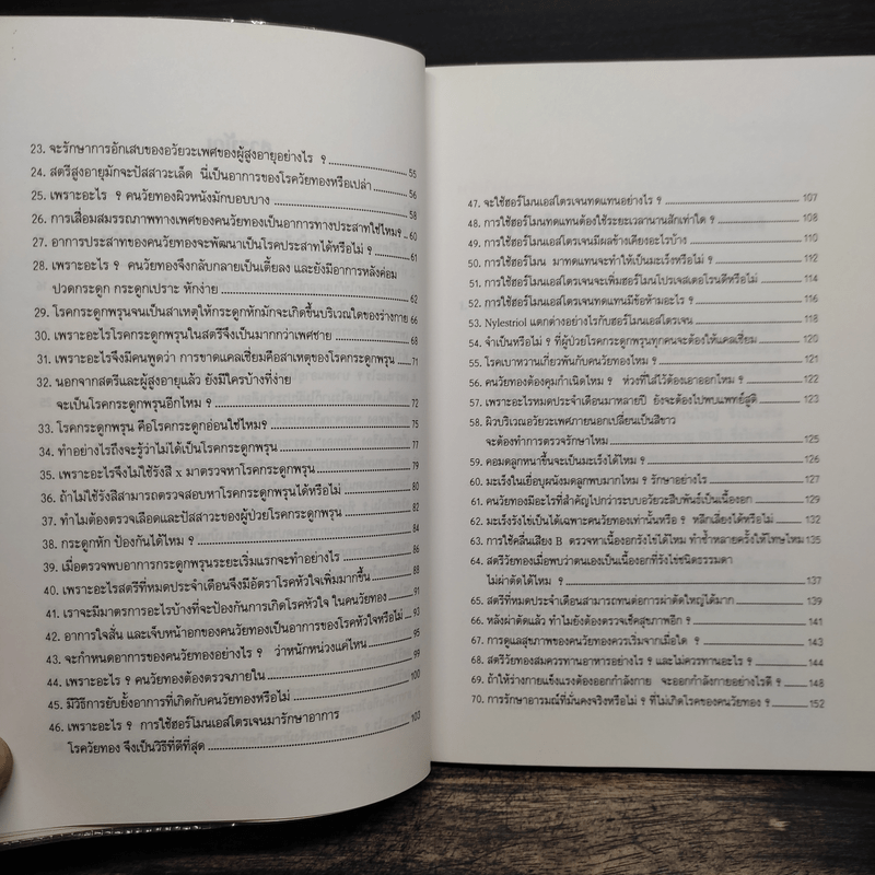 70 คำถามสำหรับคนวัยทอง