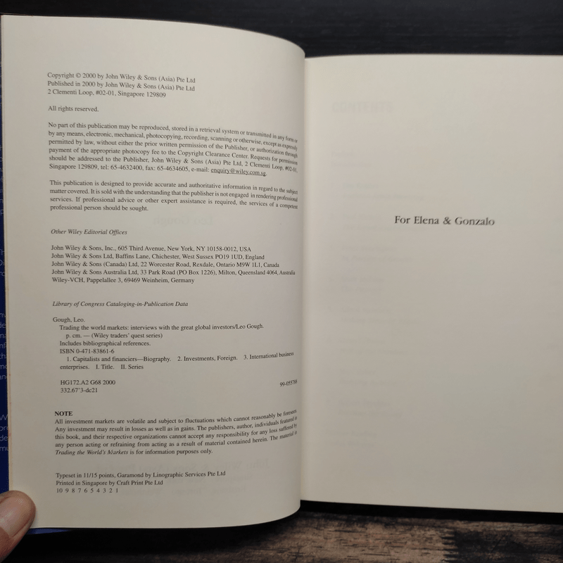 Trading the World's Markets: Interviews with the Great Global Investors - Leo Gough