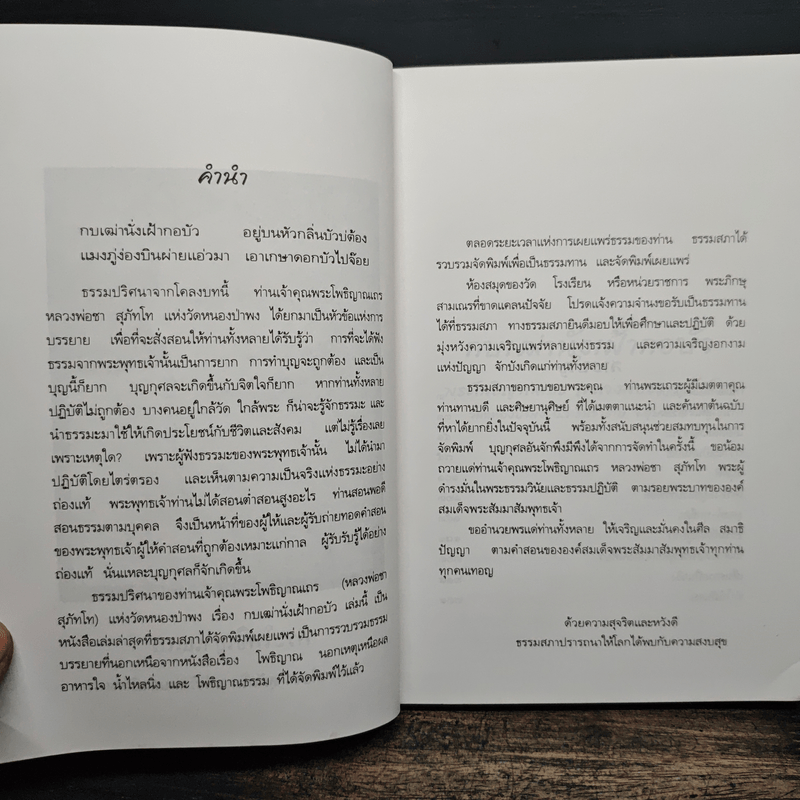 กบเฒ่านั่งเฝ้ากอบัว - พระโพธิญาณเถร (หลวงพ่อชา สุภทโท)