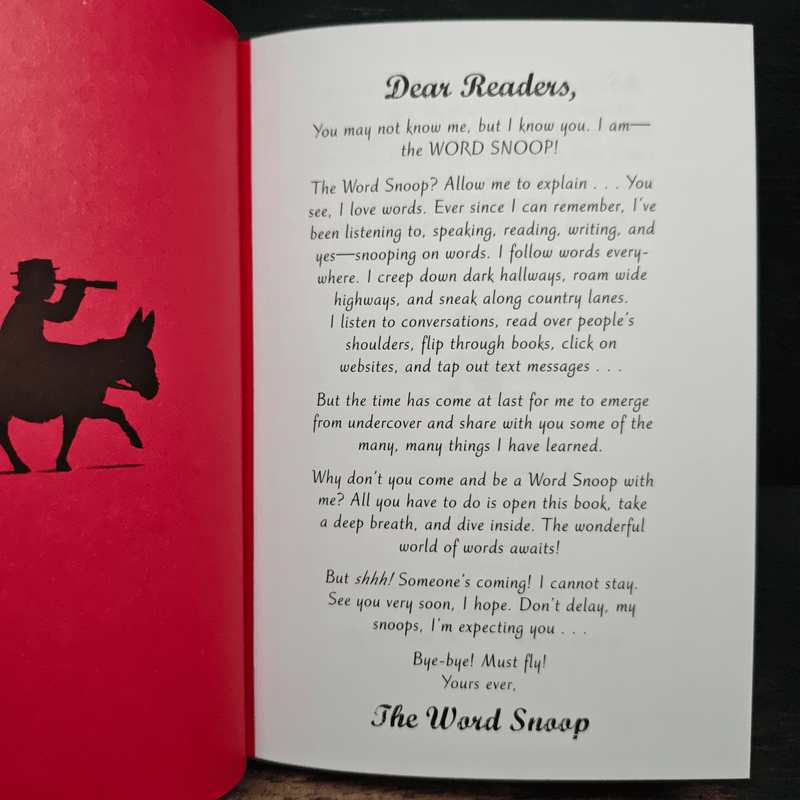 The Word Snoop: A Wild and Witty Tour of the English Language! - Ursula Dubosarsky, Tohby Riddle