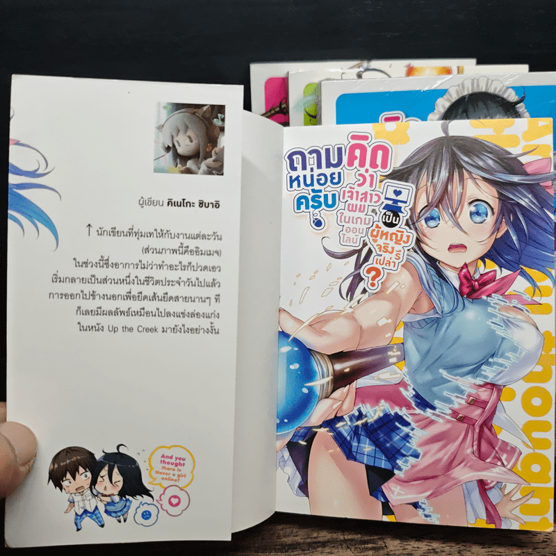 ถามหน่อยครับคิดว่าเจ้าสาวผมในเกมออนไลน์เป็นผู้หญิงจริงรึเปล่า? เล่ม 1-4