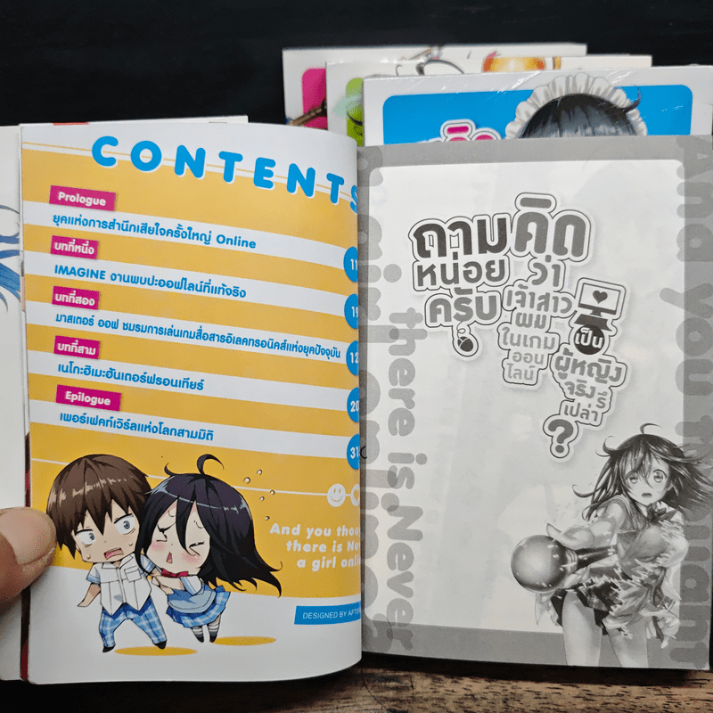 ถามหน่อยครับคิดว่าเจ้าสาวผมในเกมออนไลน์เป็นผู้หญิงจริงรึเปล่า? เล่ม 1-4