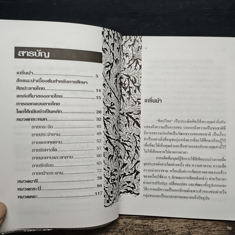 ลายไทย พื้นฐานการศึกษางานศิลปะไทย