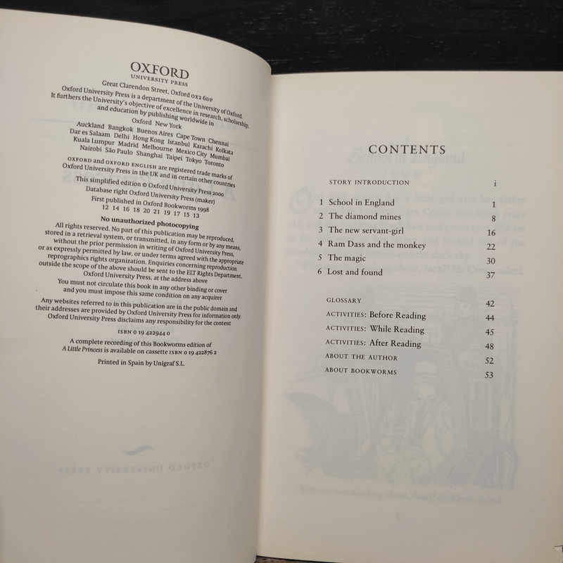 A Little Princess - Oxford Bookworms 1